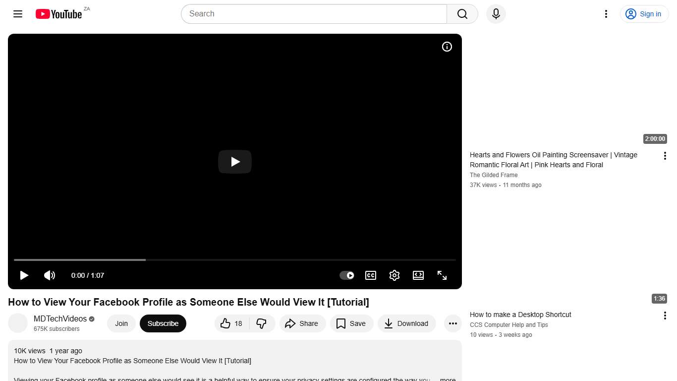 How to View Your Facebook Profile as Someone Else Would View It [Tutorial] - YouTube